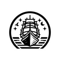 pinisi ship illustration, pinisi ship silhouette vector