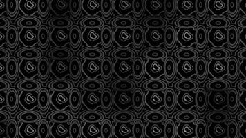 hypnotisk mönster med kvadrater och blinkar. design. upprepa kalejdoskopisk mönster med pulserande blinkar. disko mönster med kvadrater och blinkar video