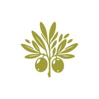 Olive oil logo design inspiration.Olive oil Logo Design Template vector