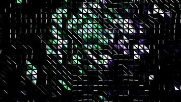 mosaic.design.svart kvadrater den där är markerad i annorlunda färger och ge skuggor i abstraktion video
