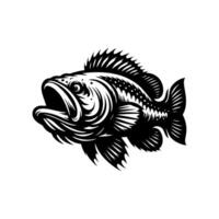 fish predator logo design. goliath logo design inspiration vector