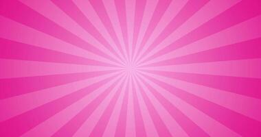 Simple Groovy Pink Gradient Star Beam Gradient Plain Animation Blank Horizontal Background video