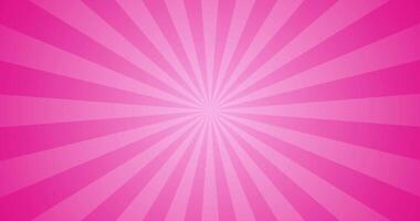 Simple Groovy Pink Gradient Star Beam Gradient Plain Animation Blank Horizontal Background video