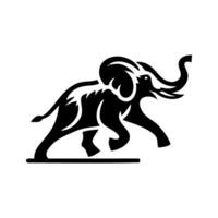 elefante logo. elefante ilustración vector