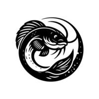 Catfish logo design inspirations vector