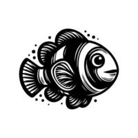 pescado logo diseño inspiración vector