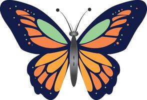 un mariposa diseño vector