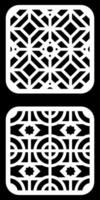 Geometric and simple pattern for background, decoration, panel, for cnc cutting vector