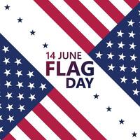 Flag Day banner illustration vector