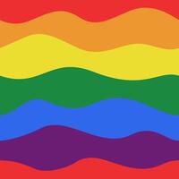 happy pride month seamless pattern with illustration of pride elements vector