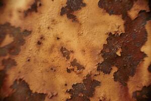 Corrosion of painted metals photo