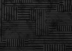 Black and grey stripes abstract minimal grunge background vector