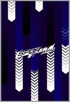 Soccer jersey design for sublimation. Abstract background with sport pattern. vector