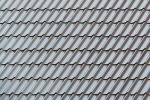 metal tile roof, background, texture, abstract photo