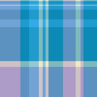 Check fabric texture of seamless tartan pattern with a plaid textile background. vector