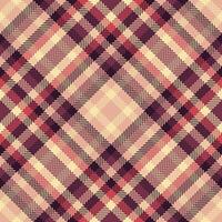texture textile of tartan plaid fabric with a seamless pattern check background. vector