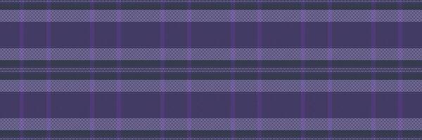 Cell check background, bed textile pattern tartan. Ornate plaid fabric seamless texture in indigo and blue colors. vector