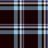 Check tartan textile of fabric background with a pattern plaid seamless texture. vector