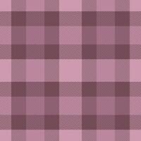 Robe seamless tartan, furry textile fabric plaid. Spring check texture background pattern in pastel and red colors. vector