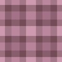 Robe seamless tartan, furry textile fabric plaid. Spring check texture background pattern in pastel and red colors. vector