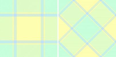 Check pattern of fabric plaid seamless with a texture background tartan textile. vector