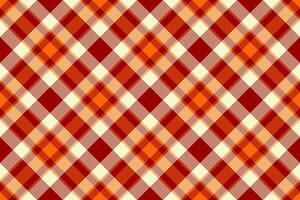 Tartan textile background of fabric check seamless with a texture pattern plaid. vector