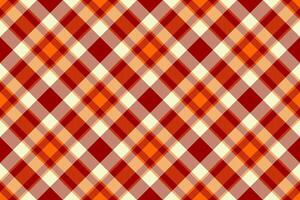 Tartan textile background of fabric check seamless with a texture pattern plaid. vector