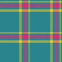 Texture tartan fabric of plaid check background with a seamless pattern textile . vector