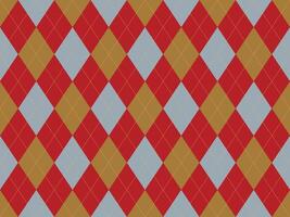 Argyle pattern seamless. Fabric texture background. Classic argill ornament vector