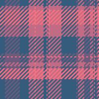 Textile design of textured plaid. Checkered fabric pattern swatch for shirt, dress, suit, wrapping paper print, invitation and gift card. vector