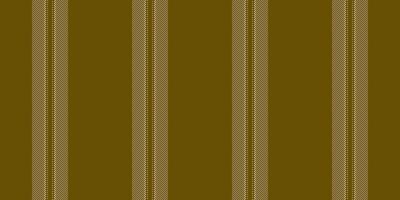 String stripe vertical, copy space texture pattern seamless. Pure lines textile background fabric in yellow and amber colors. vector