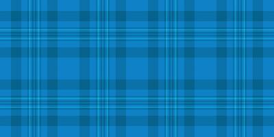 50s check texture, down pattern tartan textile. Sensual fabric plaid seamless background in cyan and bright colors. vector