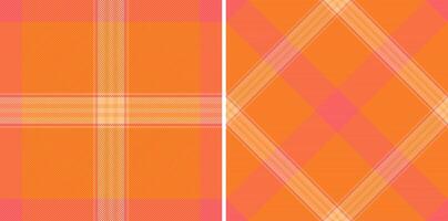 Seamless tartan textile of fabric pattern plaid with a background texture check. vector