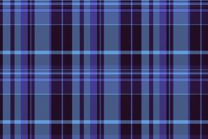 Textile tartan check of fabric seamless pattern with a plaid background texture. vector