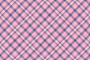 Linen textile pattern fabric, womens fashion texture plaid tartan. Path background check seamless in light and blue colors. vector