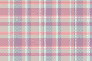 Seamless background tartan of pattern check fabric with a plaid texture textile . vector