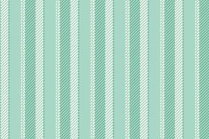 Improvement texture background textile, fashioned fabric lines. School pattern stripe vertical seamless in light and mint colors. vector