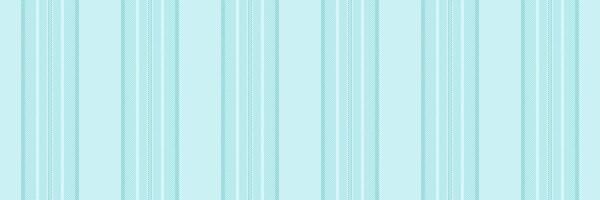 Italian fabric pattern texture, duvet background textile seamless. Softness lines stripe vertical in light and cyan colors. vector