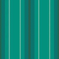Skirt seamless stripe textile, lovely texture fabric vertical. Grand pattern background lines in teal and dark colors. vector