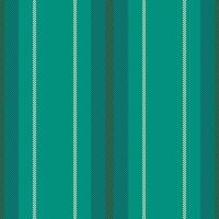 Skirt seamless stripe textile, lovely texture fabric vertical. Grand pattern background lines in teal and dark colors. vector