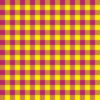 Plaid check pattern. Seamless fabric texture. Tartan textile print. vector