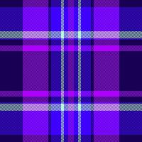 Pattern textile fabric of seamless background check with a plaid tartan texture. vector