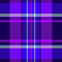 Pattern textile fabric of seamless background check with a plaid tartan texture. vector