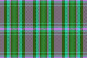 Textile tartan of pattern texture fabric with a seamless check background plaid. vector