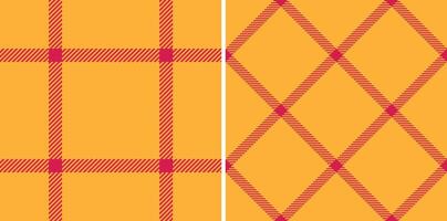 Pattern seamless of textile texture plaid with a background check tartan fabric. vector