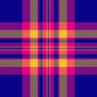 Tartan seamless of fabric plaid background with a pattern texture textile check. vector