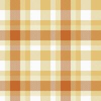 Textile seamless of fabric background pattern with a tartan texture plaid check. vector