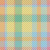Seamless pattern of scottish tartan plaid. Repeatable background with check fabric texture. backdrop striped textile print. vector