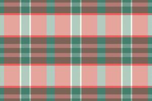 pattern textile of check texture background with a seamless plaid fabric tartan. vector