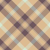 Tartan texture pattern of background plaid textile with a seamless check fabric. vector